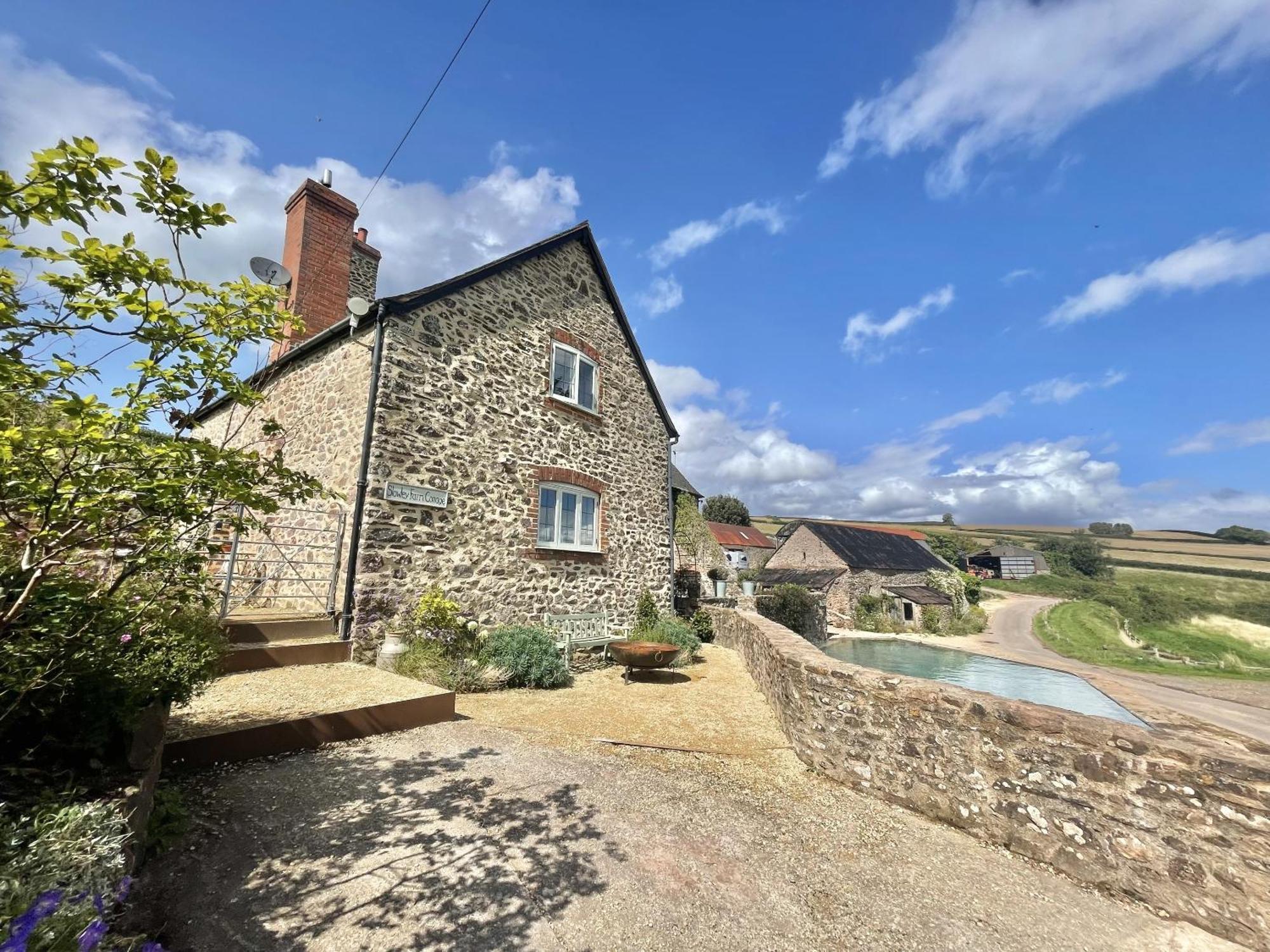 Slowley Farm Cottage Luxborough Habitación foto